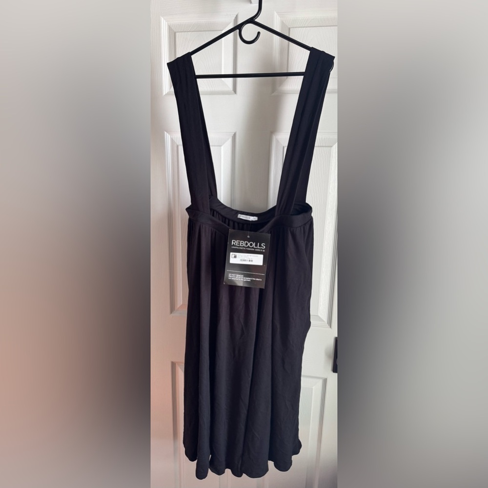 Rebdolls “Stay With Me” Dungaree Skirt With Pockets